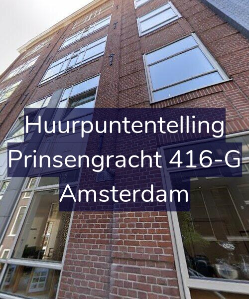 Foto gevel Huurpuntentelling voor Prinsengracht 416-G, Amsterdam