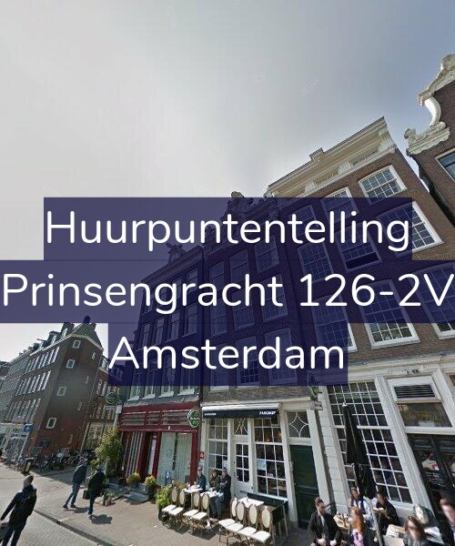 Foto gevel Huurpuntentelling voor Prinsengracht 126-2V, Amsterdam
