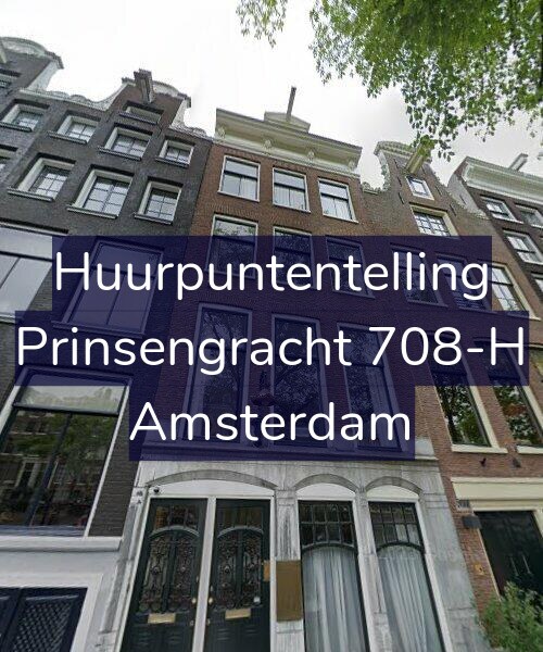 Foto gevel Huurpuntentelling voor Prinsengracht 708-H, Amsterdam