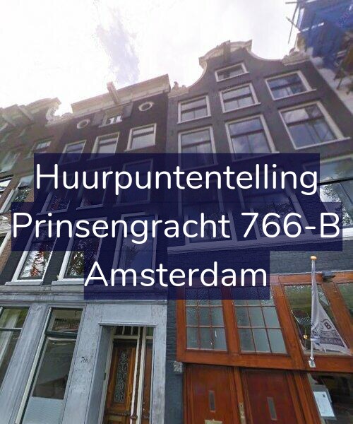 Foto gevel Huurpuntentelling voor Prinsengracht 766-B, Amsterdam