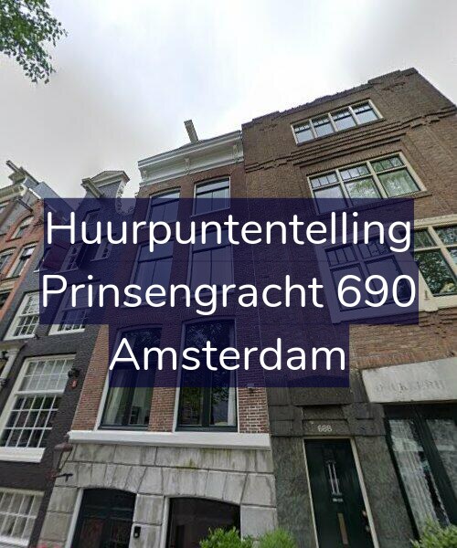 Foto gevel Huurpuntentelling voor Prinsengracht 690, Amsterdam