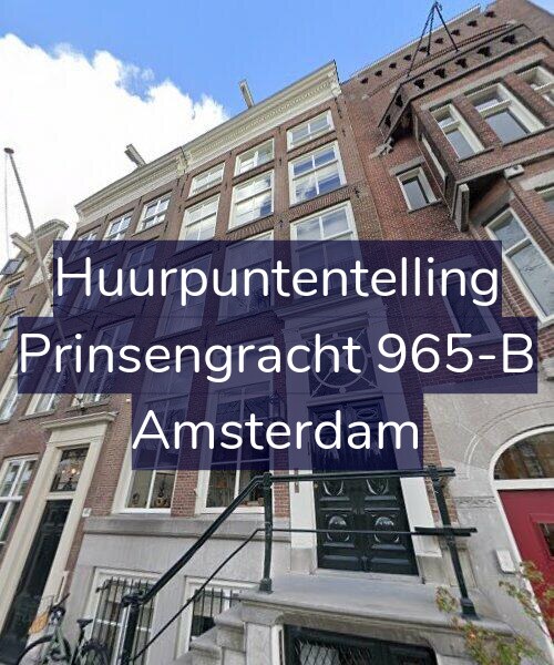 Foto gevel Huurpuntentelling voor Prinsengracht 965-B, Amsterdam