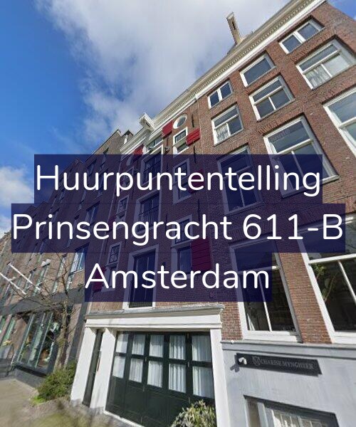 Foto gevel Huurpuntentelling voor Prinsengracht 611-B, Amsterdam