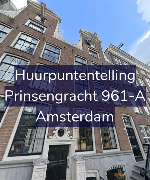 Foto gevel Huurpuntentelling voor Prinsengracht 961-A, Amsterdam