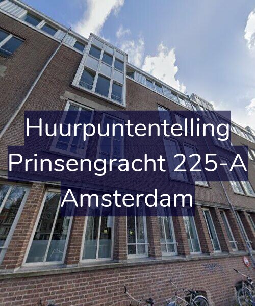 Foto gevel Huurpuntentelling voor Prinsengracht 225-A, Amsterdam