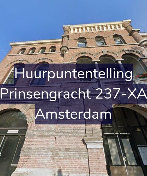 Foto gevel Huurpuntentelling voor Prinsengracht 237-XA, Amsterdam