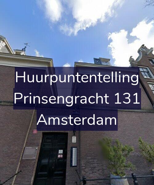 Foto gevel Huurpuntentelling voor Prinsengracht 131, Amsterdam