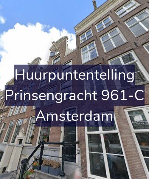 Foto gevel Huurpuntentelling voor Prinsengracht 961-C, Amsterdam