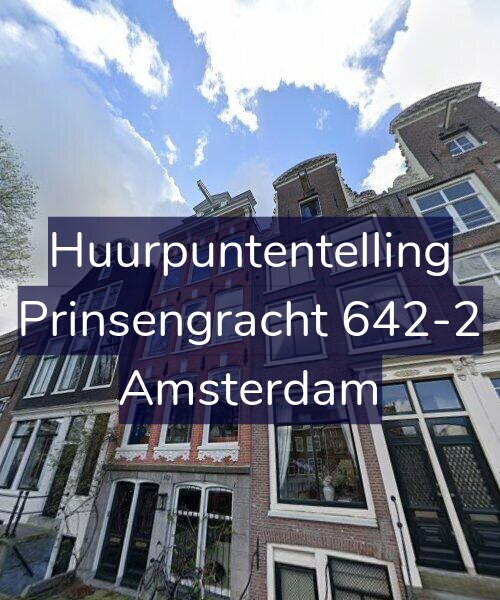 Foto gevel Huurpuntentelling voor Prinsengracht 642-2, Amsterdam
