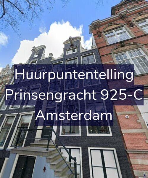 Foto gevel Huurpuntentelling voor Prinsengracht 925-C, Amsterdam
