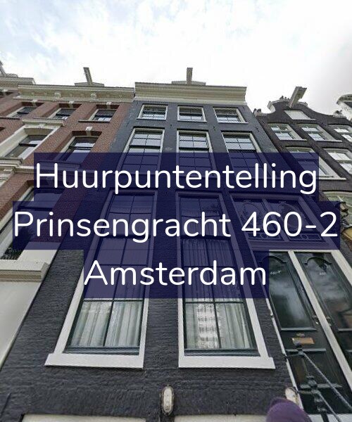 Foto gevel Huurpuntentelling voor Prinsengracht 460-2, Amsterdam