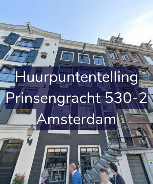 Foto gevel Huurpuntentelling voor Prinsengracht 530-2, Amsterdam