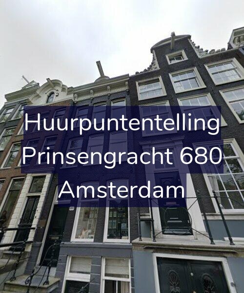 Foto gevel Huurpuntentelling voor Prinsengracht 680, Amsterdam