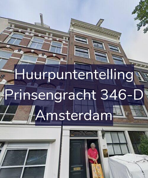 Foto gevel Huurpuntentelling voor Prinsengracht 346-D, Amsterdam