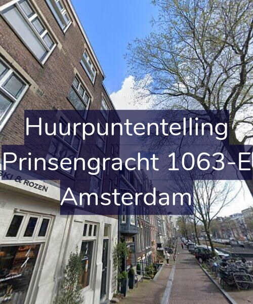 Foto gevel Huurpuntentelling voor Prinsengracht 1063-E, Amsterdam