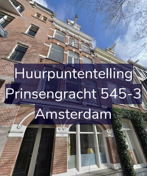 Foto gevel Huurpuntentelling voor Prinsengracht 545-3, Amsterdam