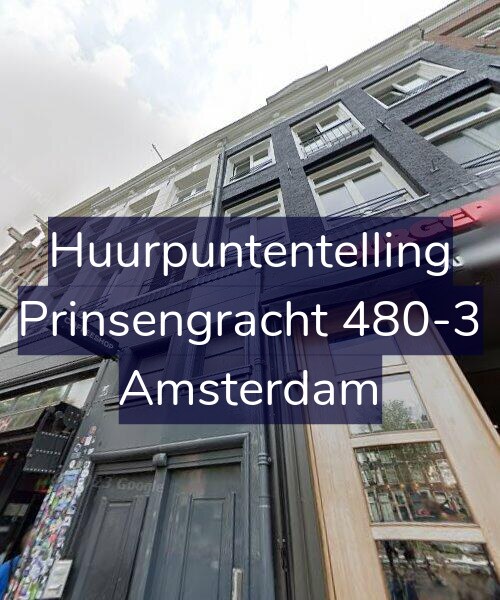Foto gevel Huurpuntentelling voor Prinsengracht 480-3, Amsterdam