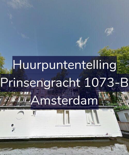 Foto gevel Huurpuntentelling voor Prinsengracht 1073-B, Amsterdam