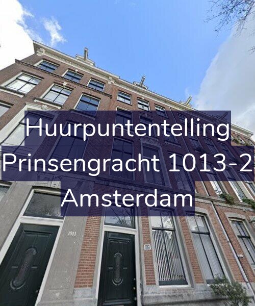 Foto gevel Huurpuntentelling voor Prinsengracht 1013-2, Amsterdam