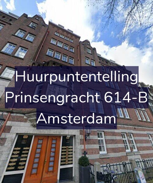 Foto gevel Huurpuntentelling voor Prinsengracht 614-B, Amsterdam