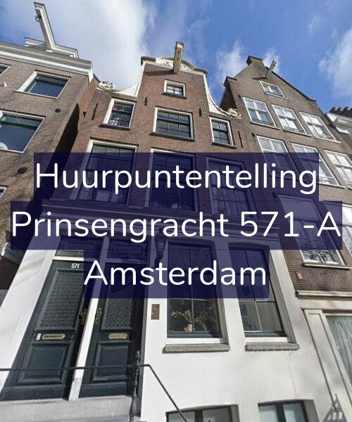Foto gevel Huurpuntentelling voor Prinsengracht 571-A, Amsterdam