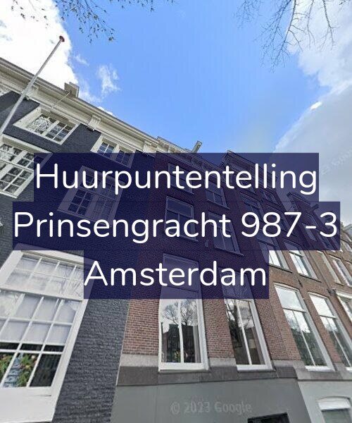 Foto gevel Huurpuntentelling voor Prinsengracht 987-3, Amsterdam
