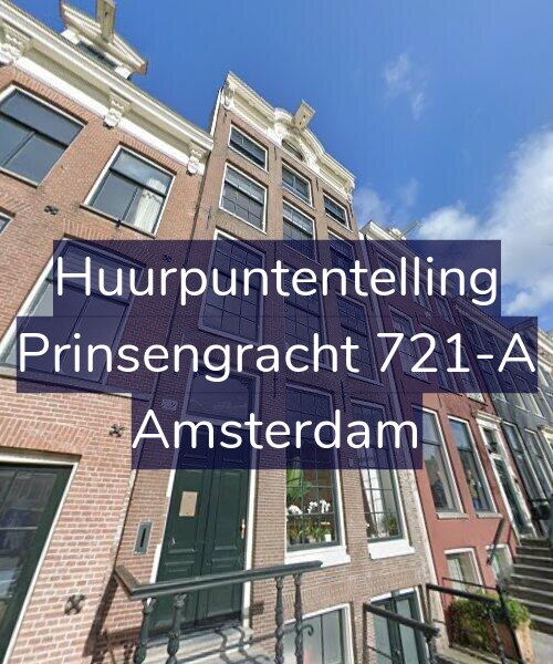 Foto gevel Huurpuntentelling voor Prinsengracht 721-A, Amsterdam