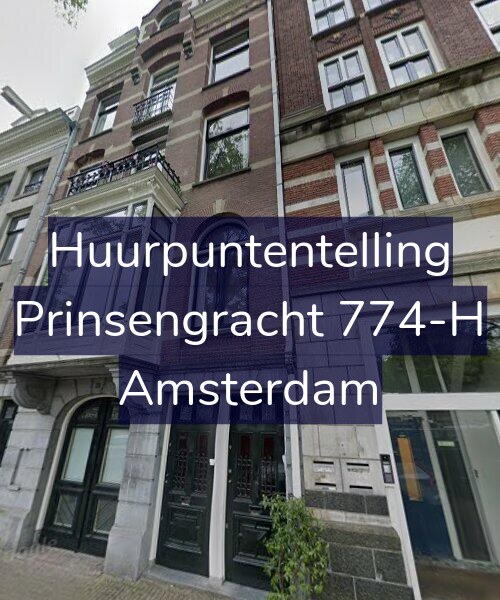 Foto gevel Huurpuntentelling voor Prinsengracht 774-H, Amsterdam