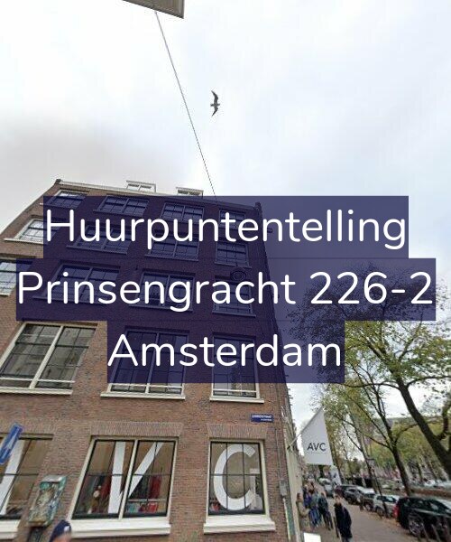 Foto gevel Huurpuntentelling voor Prinsengracht 226-2, Amsterdam