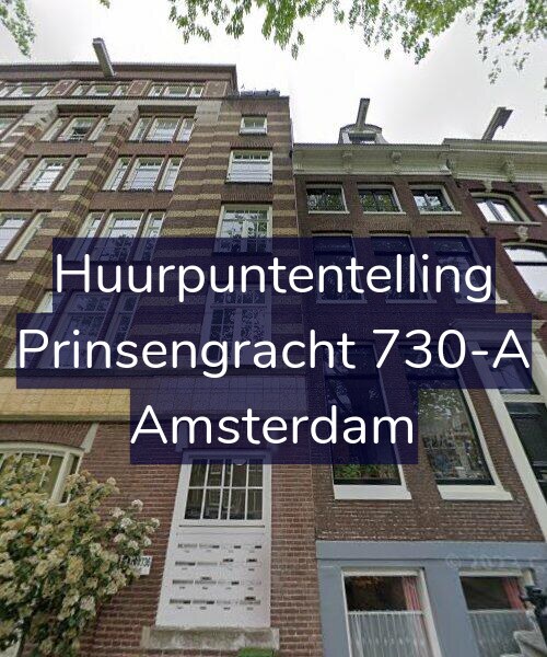Foto gevel Huurpuntentelling voor Prinsengracht 730-A, Amsterdam