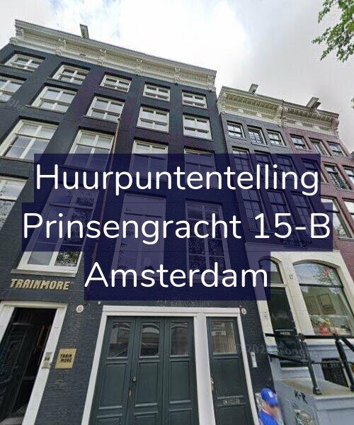 Foto gevel Huurpuntentelling voor Prinsengracht 15-B, Amsterdam