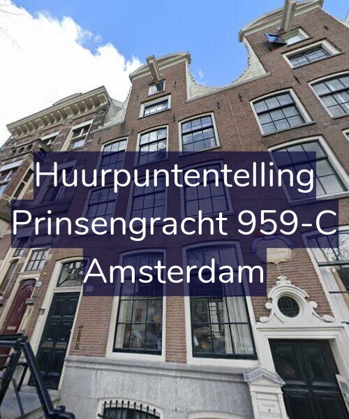 Foto gevel Huurpuntentelling voor Prinsengracht 959-C, Amsterdam