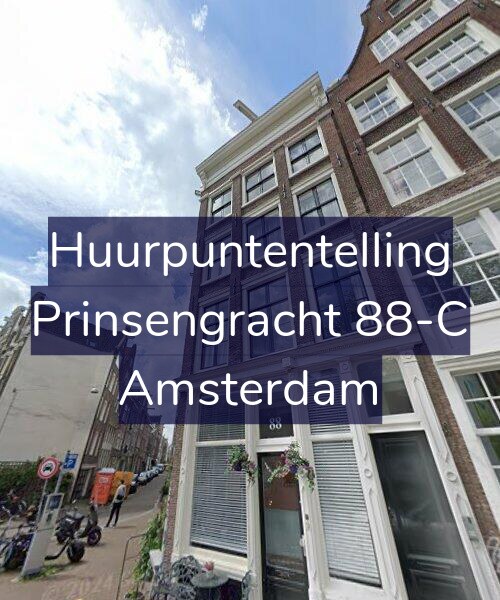 Foto gevel Huurpuntentelling voor Prinsengracht 88-C, Amsterdam