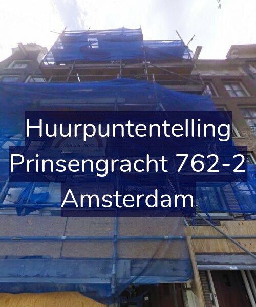 Foto gevel Huurpuntentelling voor Prinsengracht 762-2, Amsterdam