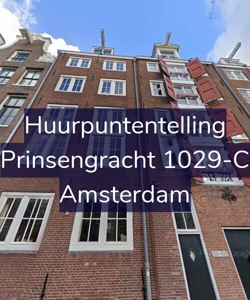 Foto gevel Huurpuntentelling voor Prinsengracht 1029-C, Amsterdam