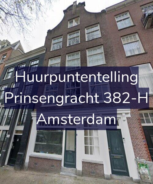 Foto gevel Huurpuntentelling voor Prinsengracht 382-H, Amsterdam