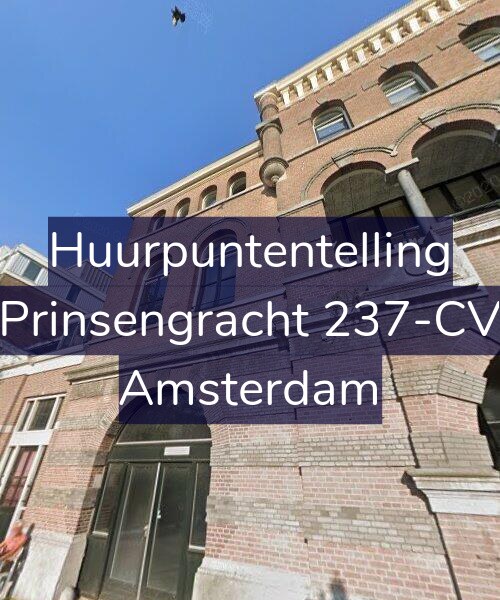 Foto gevel Huurpuntentelling voor Prinsengracht 237-CV, Amsterdam