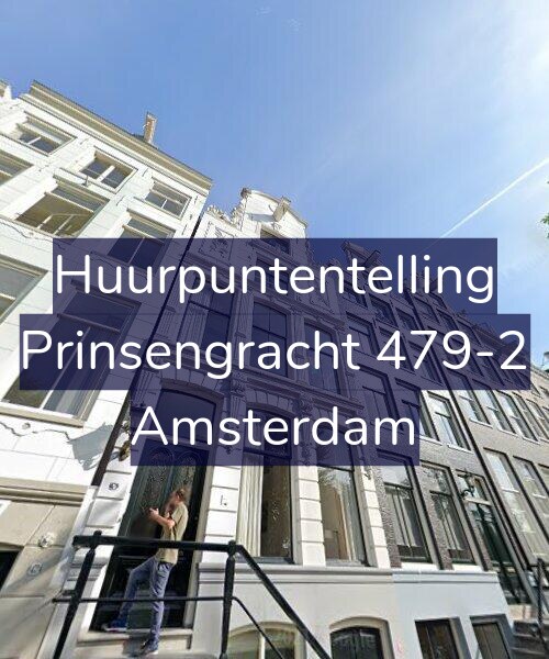 Foto gevel Huurpuntentelling voor Prinsengracht 479-2, Amsterdam
