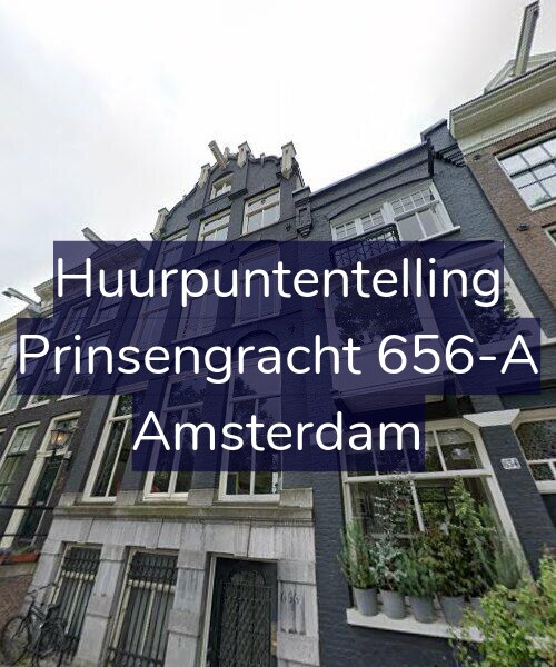 Foto gevel Huurpuntentelling voor Prinsengracht 656-A, Amsterdam