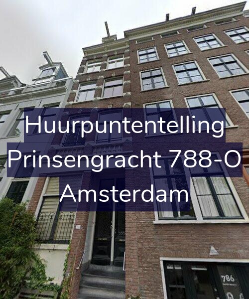 Foto gevel Huurpuntentelling voor Prinsengracht 788-O, Amsterdam