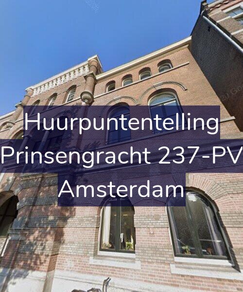 Foto gevel Huurpuntentelling voor Prinsengracht 237-PV, Amsterdam