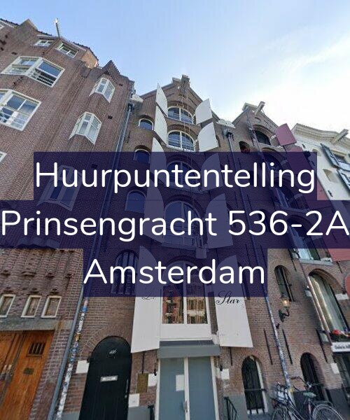 Foto gevel Huurpuntentelling voor Prinsengracht 536-2A, Amsterdam