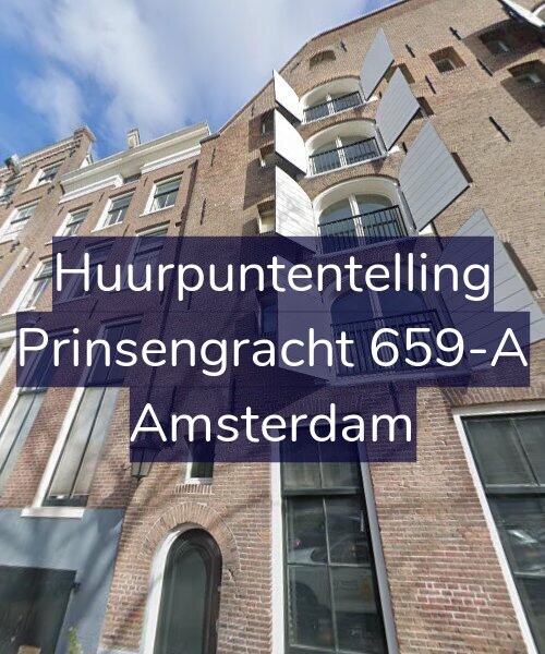 Foto gevel Huurpuntentelling voor Prinsengracht 659-A, Amsterdam