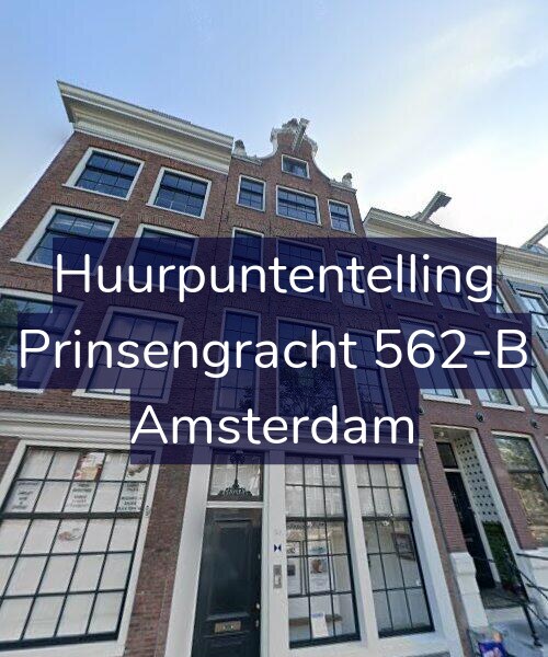 Foto gevel Huurpuntentelling voor Prinsengracht 562-B, Amsterdam