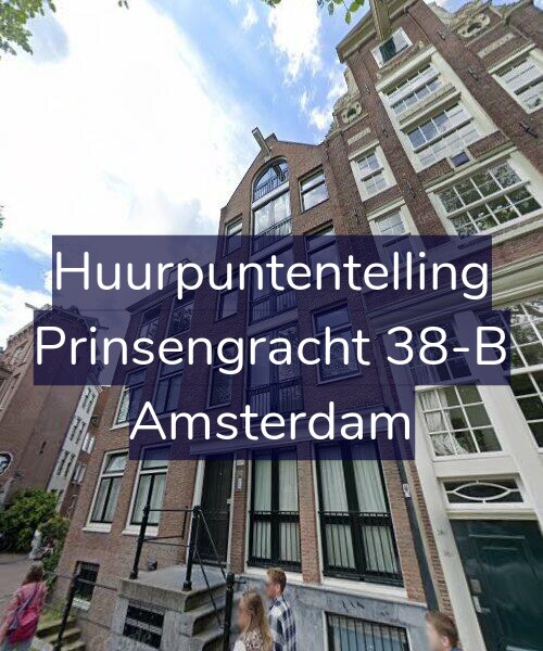 Foto gevel Huurpuntentelling voor Prinsengracht 38-B, Amsterdam