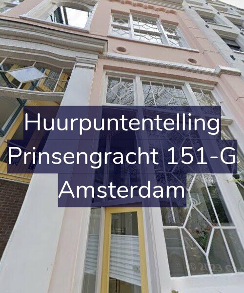 Foto gevel Huurpuntentelling voor Prinsengracht 151-G, Amsterdam