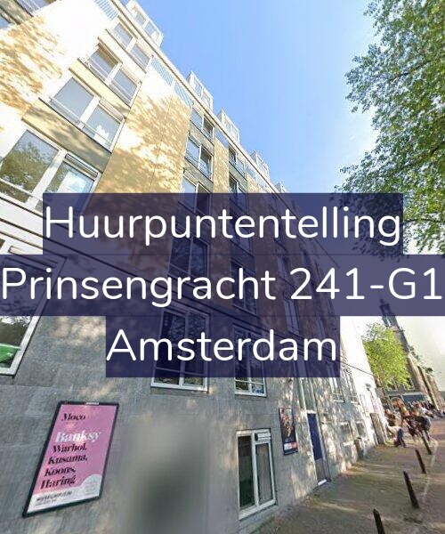 Foto gevel Huurpuntentelling voor Prinsengracht 241-G1, Amsterdam