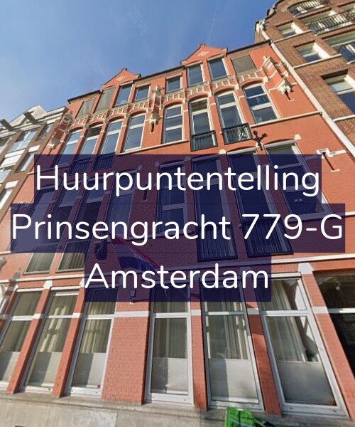 Foto gevel Huurpuntentelling voor Prinsengracht 779-G, Amsterdam