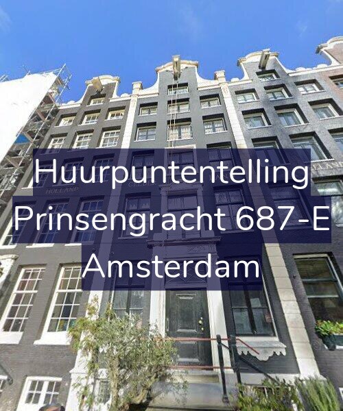 Foto gevel Huurpuntentelling voor Prinsengracht 687-E, Amsterdam