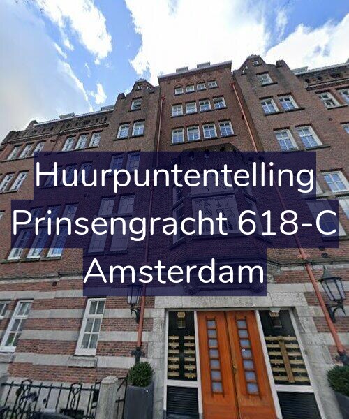 Foto gevel Huurpuntentelling voor Prinsengracht 618-C, Amsterdam